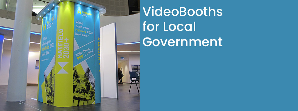 Video Booths for Local Government.